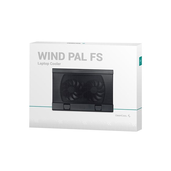 Hladnjak za laptop DeepCool WIND PAL FS, up to 17.3", 2x silent fan