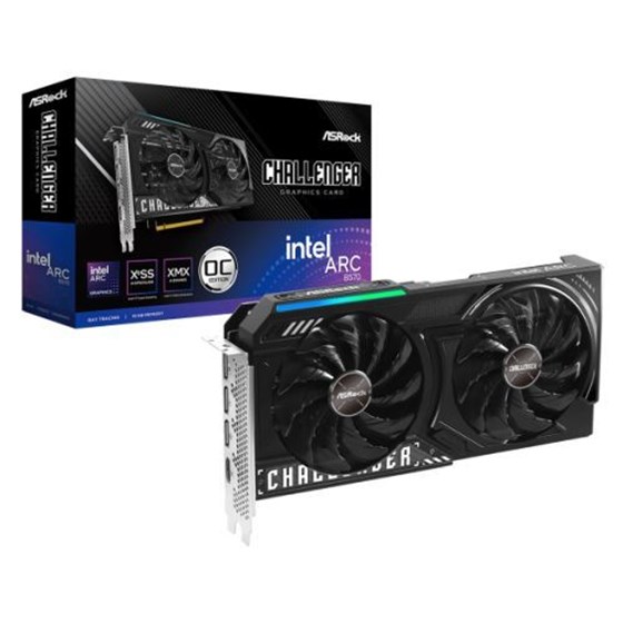 Grafička kartica ASRock, Intel Arc B570 Challenger OC, 10GB GDDR6, 1x HDMI, 3x DisplayPort, B570 CL 10GO