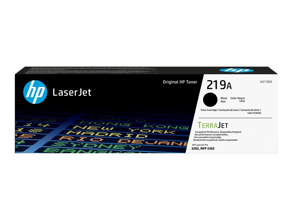 Toner HP 219A Black, W2190A