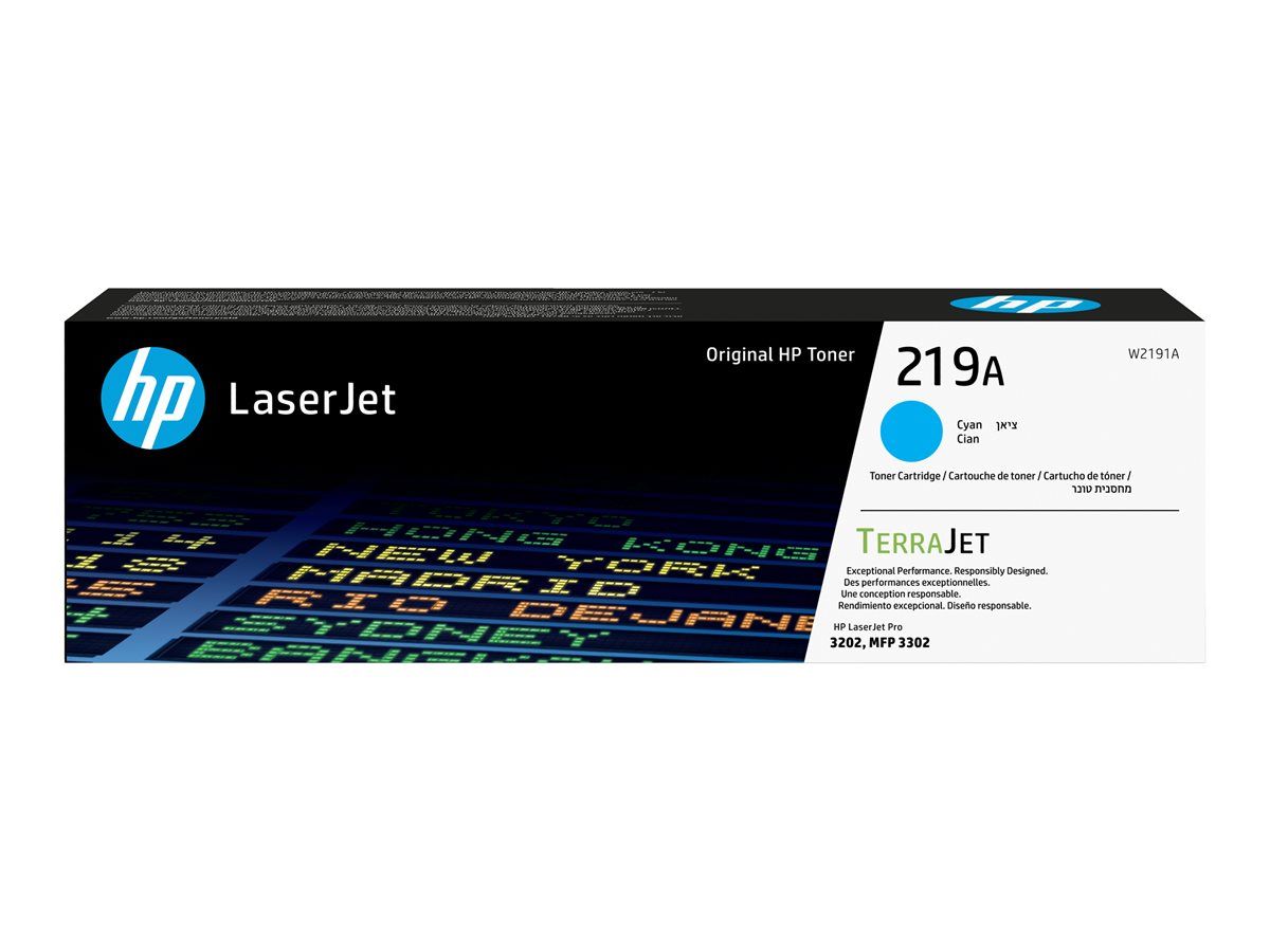 Toner HP 219A Cyan, W2191A
