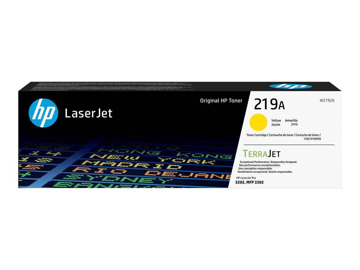 Toner HP 219A Yellow, W2192A