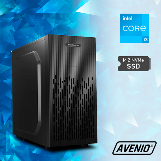 Avenio ProOffice Intel Core i3 14100 3.50GHz 16GB DDR4 1TB SSD W11P Intel UHD Graphics 730 P/N: 02242607