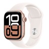 Apple Watch S10 GPS 42mm Rose Gold Alu Case with Light Blush Sport Band - S/M