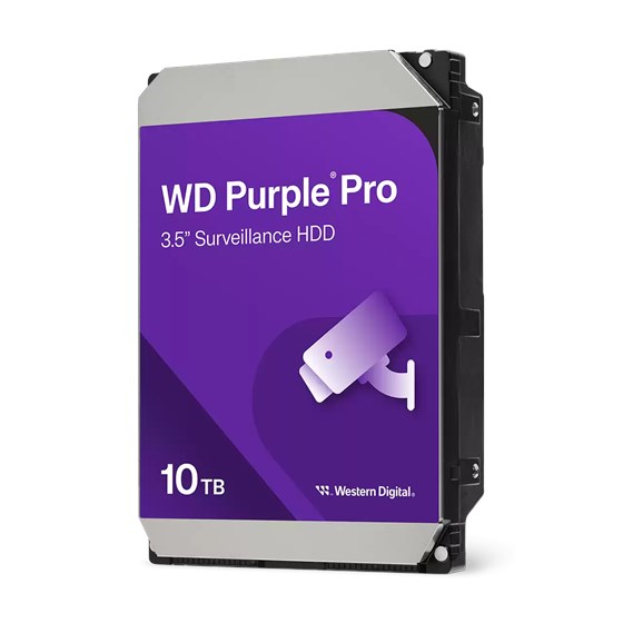 HDD 10TB WD Purple Pro 3.5",  SATA 6Gb/s, 7200rpm, 256MB cache, WD101PURP