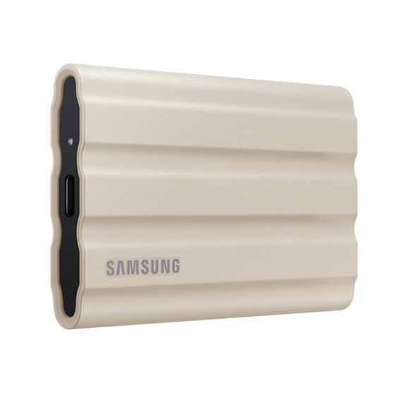Eksterni SSD Samsung Portable T7 Shield 2TB USB-C 3.2 Gen2,  Beige, MU-PE2T0K/EU