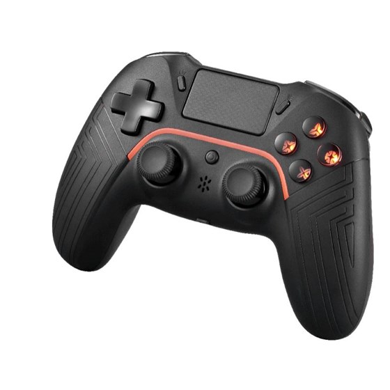 Gamepad DELTACO GAMING Playstation 4/PC/Android/iOS Controller, Bluetooth, Black
