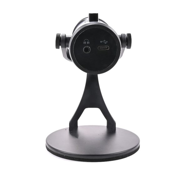 Mikrofon DELTACO GAMING RGB Streaming Microphone, Black