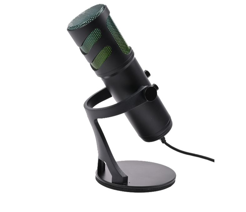 Mikrofon DELTACO GAMING RGB Streaming Microphone, Black