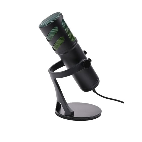 Mikrofon DELTACO GAMING RGB Streaming Microphone, Black