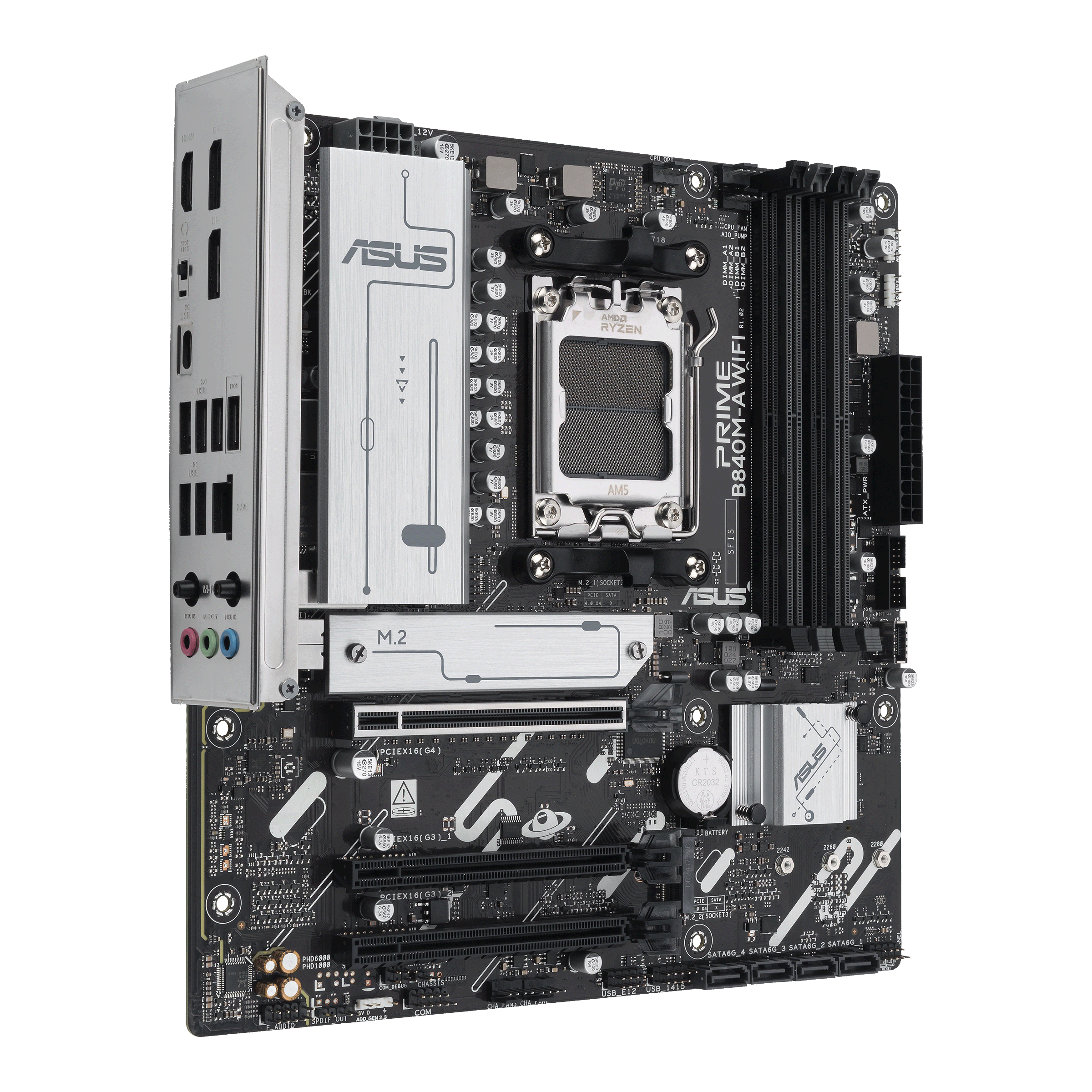 Matična ploča Asus PRIME B840M-A WIFI, AMD B840, Socket AM5, mATX, DDR5