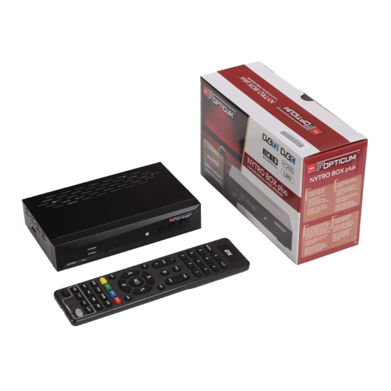 DVB-T2/C prijemnik H.265 Nytro Box 30700-NB-NSe  P/N: 30700-NB-NSe