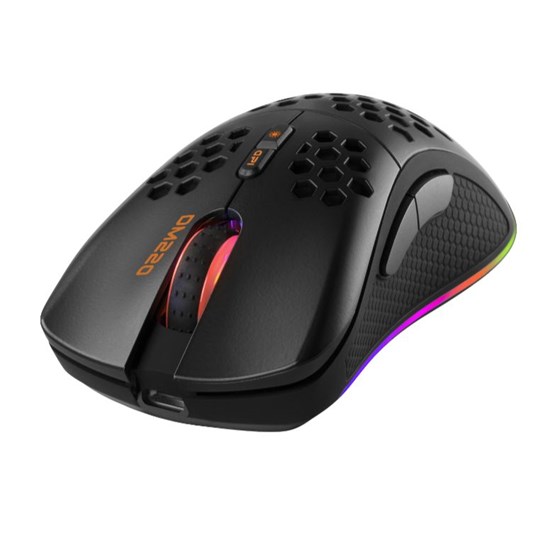 Miš DELTACO GAMING DM220 Wireless lightweigt RGB Gaming Mouse, black