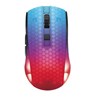 Miš DELTACO GAMING DM320 Wireless Semi-Transparent RGB Lightweight mouse, Black