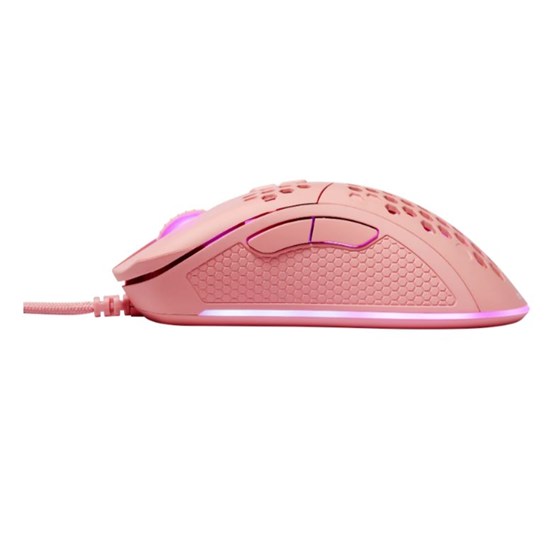 Miš DELTACO GAMING PM75 Ultralight Gaming Mouse, RGB, Pink