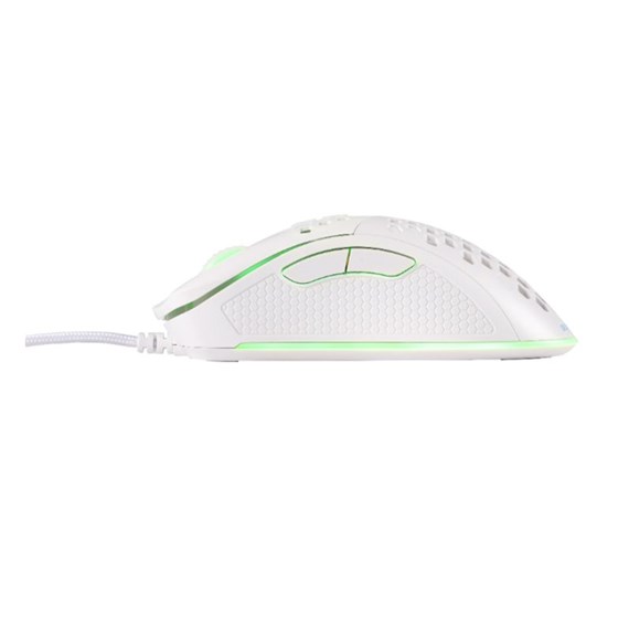 Miš DELTACO GAMING WM75 Ultralight Gaming Mouse, RGB, white