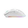 Miš DELTACO GAMING WM80 Wireless lightweight RGB gaming mouse, white