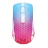 Miš DELTACO GAMING WM89 Wireless Semi-Transparent RGB lightweight mouse, white