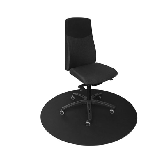 Podloga za stolicu DELTACO GAMING DFP410 Floorpad, 1100x1100x3mm, black