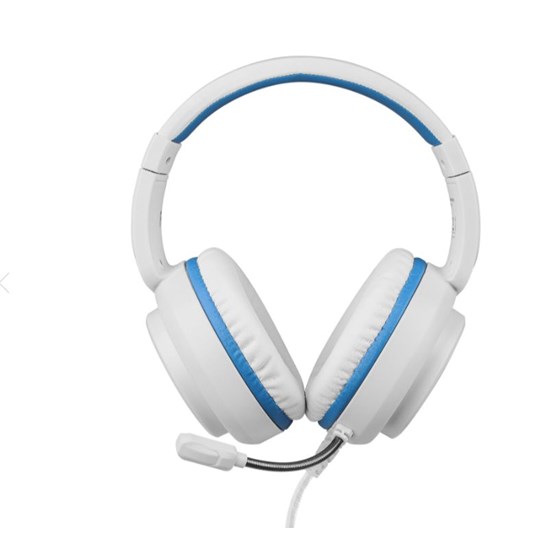 Slušalice DELTACO GAMING Headset for Sony Playstation 5, 2m cable, 40mm element, white / blue