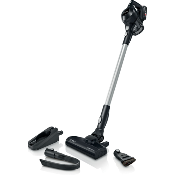 Bosch BBS611BSC, Bežični štapni usisavač, Unlimited 6, Crna