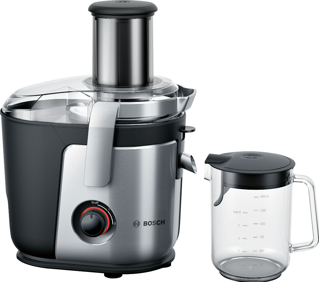 Bosch MES4000, Sokovnik, VitaJuice 4, 1000 W, Srebrna, Crna