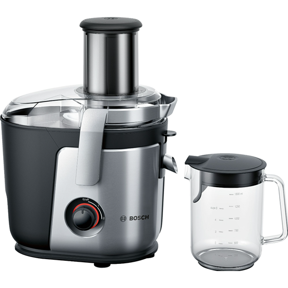 Bosch MES4000, Sokovnik, VitaJuice 4, 1000 W, Srebrna, Crna