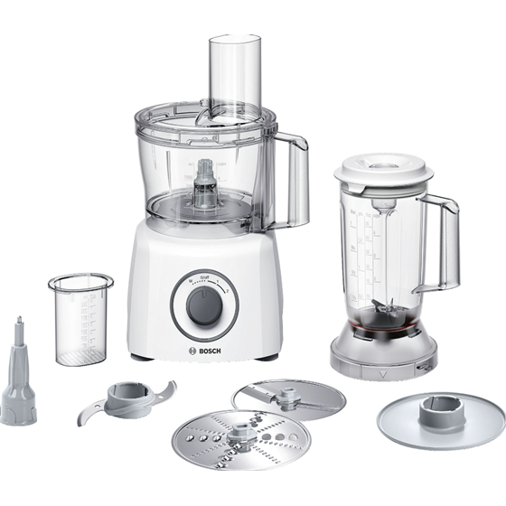 Bosch MCM3200W, Multipraktik MultiTalent 3, 800 W, Bijela, Bijela