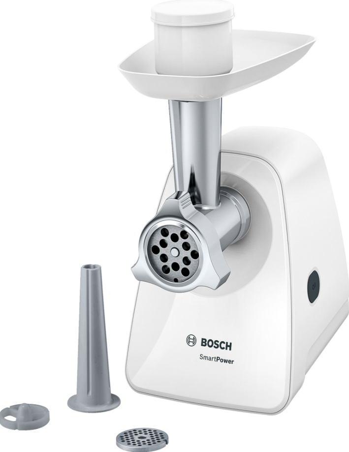 Bosch MFW2510W, Uređaj za mljevenje hrane, SmartPower, 1500 W, Bijela, Bijela