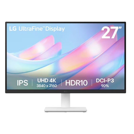 Monitor LG 27US500-W, 27" IPS 3840x2160, 60Hz, 5ms, DP, HDMI, Bijeli