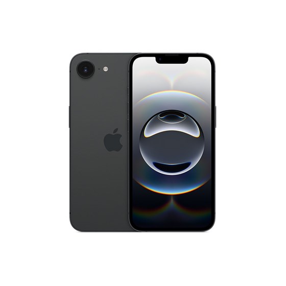 Apple iPhone 16e, 6.1", 128GB, iOS 18, Black, md1q4sx/a