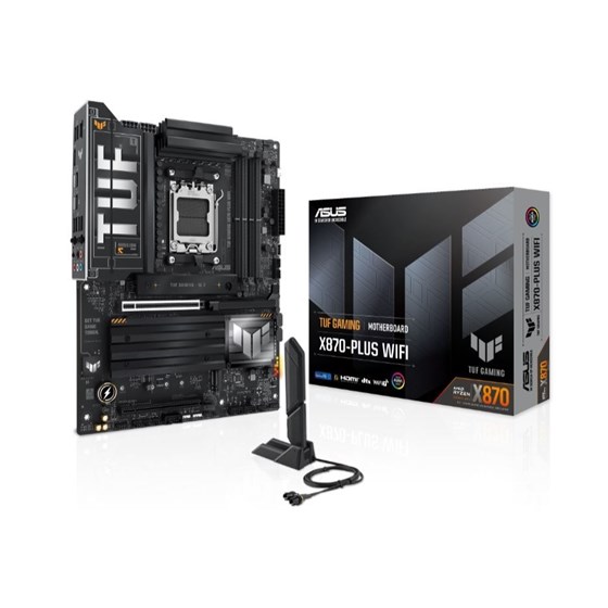 Matična ploča Asus TUF GAMING X870-PLUS WIFI, AMD X870, Socket AM5, ATX, DDR5