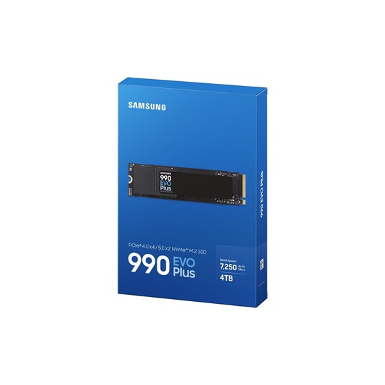 SSD 4TB Samsung 990 EVO Plus, M.2 NVMe, PCIe Gen5x2, 7250/6300 MB/s, MZ-V9S4T0BW