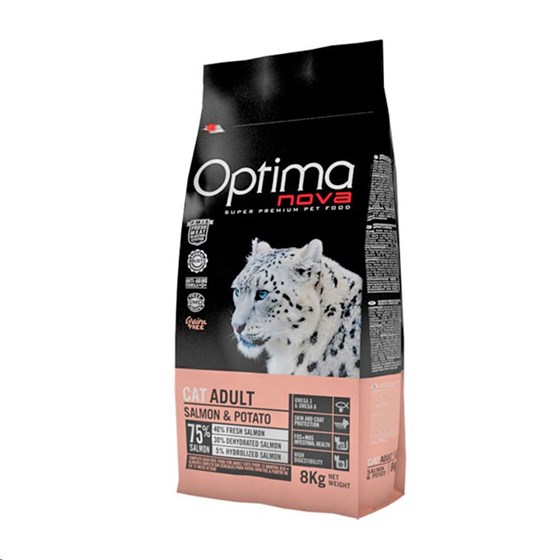 Hrana za mačke ON cat adult Losos/krumpir 8kg GF