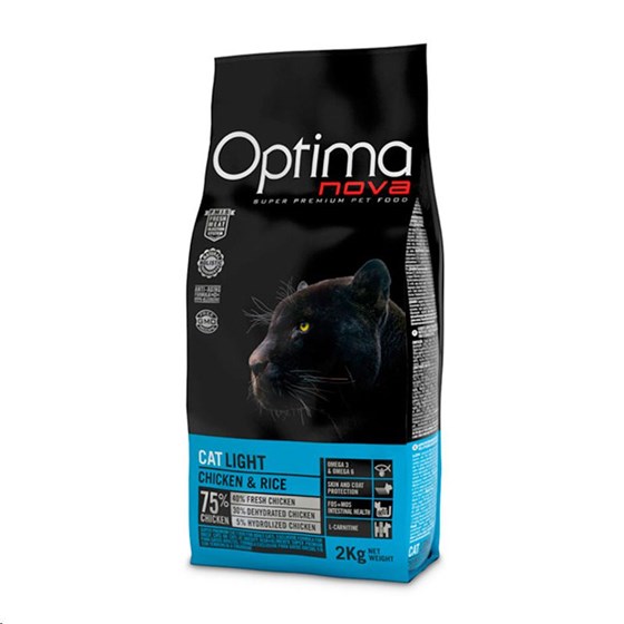 Hrana za mačke ON cat Light pile/riža 2kg LG