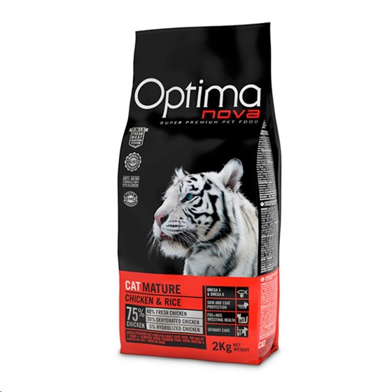 Hrana za mačke ON cat Mature Pile/riža 2kg LG