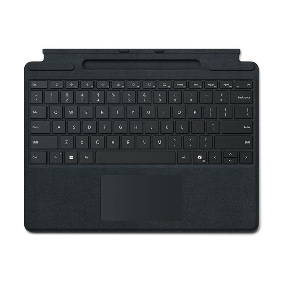 Microsoft Tipkovnica Surface Pro Keyboard with Slim Pen Storage za surface pro 8/9/10/11, Crna, 8XA-00190
