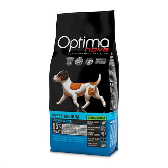 Hrana za pse ON dog puppy medium pile/riža 2kg LG
