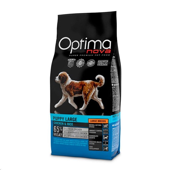Hrana za pse ON dog puppy large piletina&riža 12kg