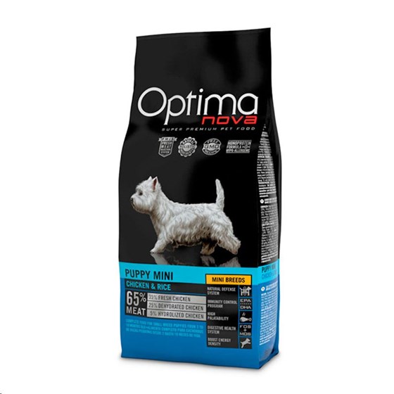 Hrana za pse ON dog puppy mini pile/riža 2kg LG