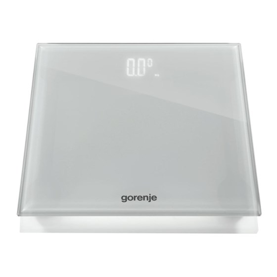 GORENJE VAGA OSOBNA OT180LBW LED 
