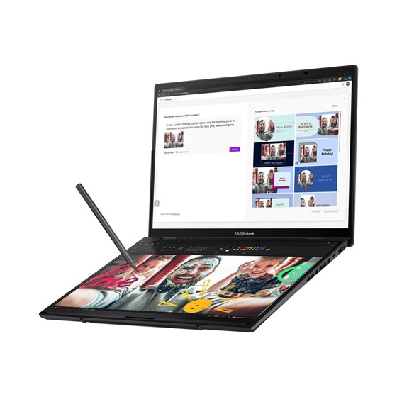 Asus Zenbook DUO UX8406CA-PZ005W,90NB14X1-M00B70, 14" 3K OLED 120Hz HDR500 Touchscreen, Intel Core Ultra 9 285H, 32GB DDR5, 2TB NVMe SSD, W11H, Intel Arc Graphics