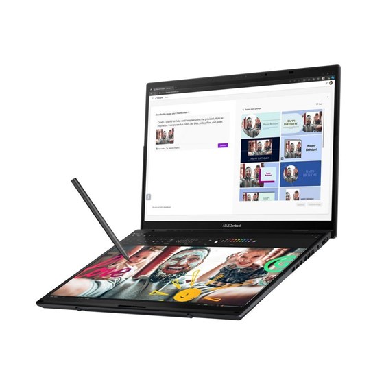 Asus ZenBook Duo UX8406MA-PZ051W, 90NB12U1-M00EV0, 14" 3K OLED Touchscreen 120Hz, Intel Core Ultra 9 185H, 32GB, 2TB SSD, W11H, Intel Arc Graphics