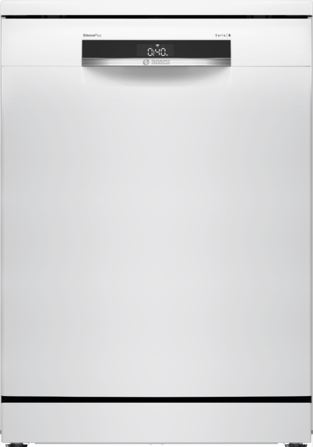 Bosch SMS6ECW15E, Samostojeća perilica posuđa, 60 cm, Bijela