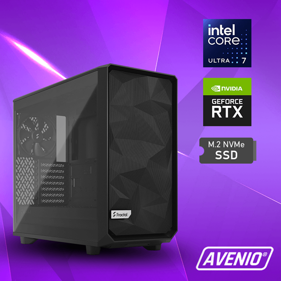 Avenio ProWS Intel Core Ultra 7 265K 5.50GHz 48GB DDR5 2TB M.2 NVMe W11P nVidia RTX 4070 12GB GDDR6X P/N: 02242951