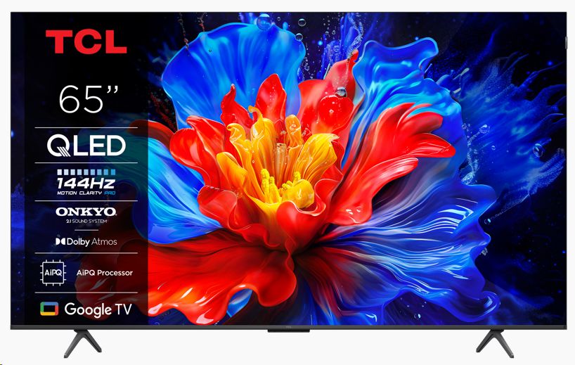 TV TCL 65P8K 65" 4K UHD, QLED, Smart TV, 65P8K
