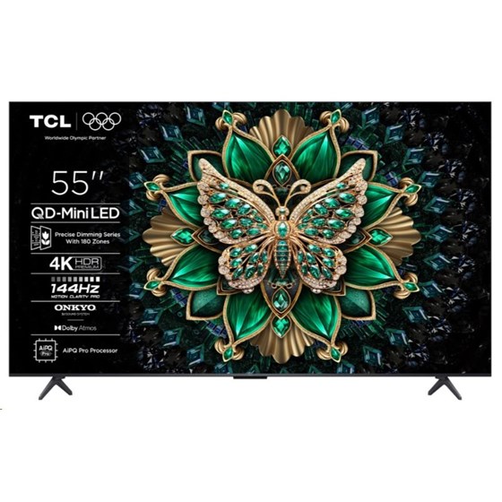 TV TCL 55C6K 55" 4K UHD, mini LED,  Smart TV, 55C6K