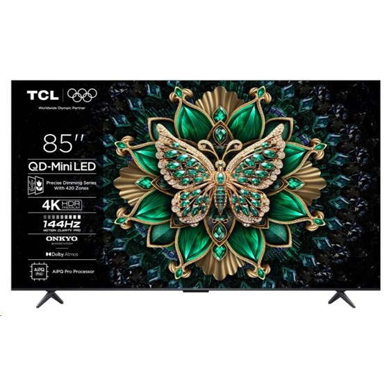 TV TCL 85C6K 85" 4K UHD, mini LED,  Smart TV, 85C6K