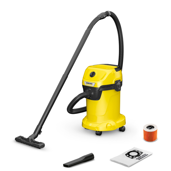 Karcher WD 3 V-19,4,20, usisavač suho,mokro, 1.628-107.0