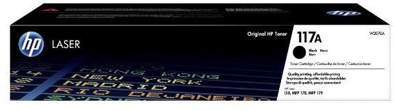 Toner HP Color LaserJet 117A Black P/N: W2070A