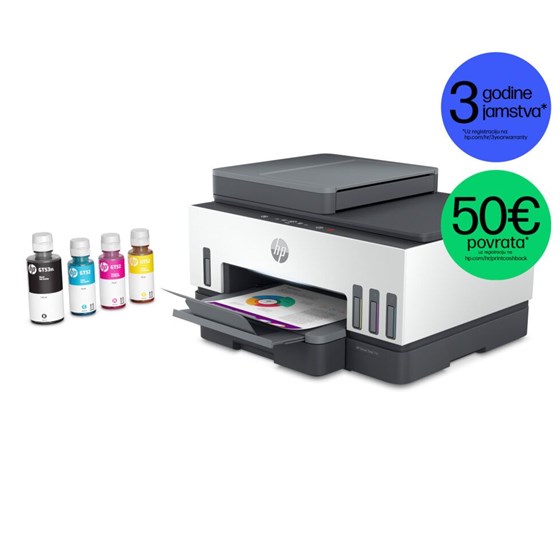 Multifunkcijski uređaj, HP Smart Tank 790 ITS Wireless, 4800x1200dpi, brzina: 15str/min, USB 2.0 Wi-Fi, 4WF66A